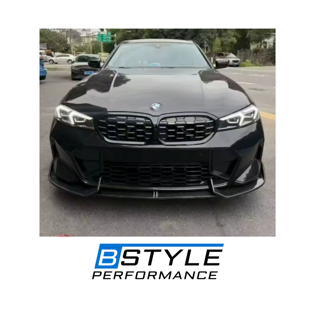 BMW G20 LCI 2023+ AD Style Carbon Fiber Front Lip