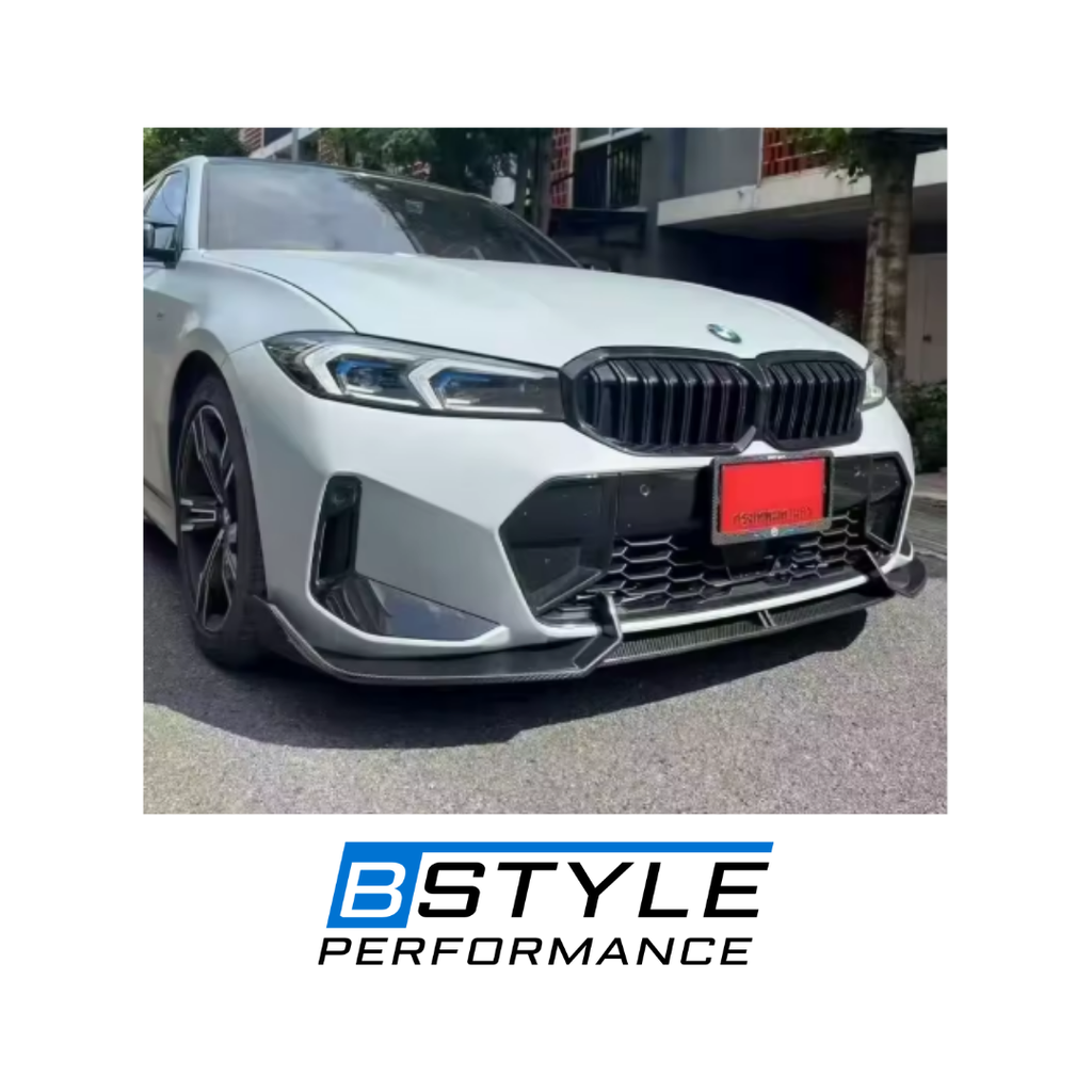 BMW G20 LCI 2023+ AD Style Carbon Fiber Front Lip