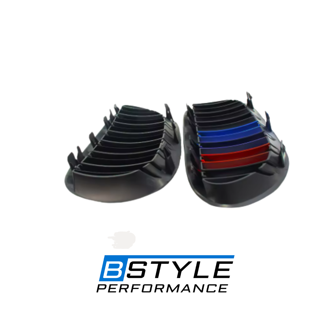 BMW 6 Series E63 E64 Gloss Black M-Color Single Slat Kidney Grille
