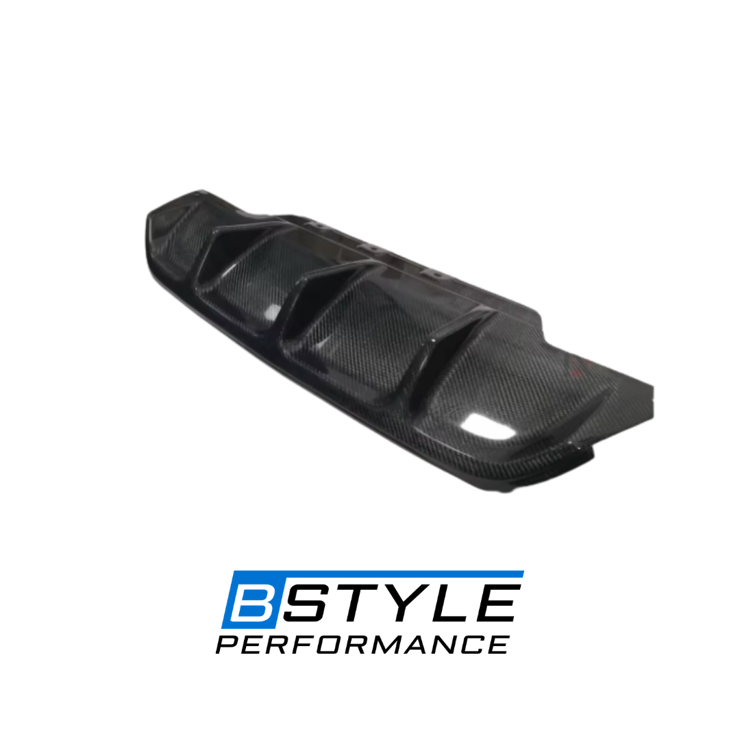 BMW 6 Series F06 F12 F13 M6-Style Real Carbon Fiber Rear Diffuser