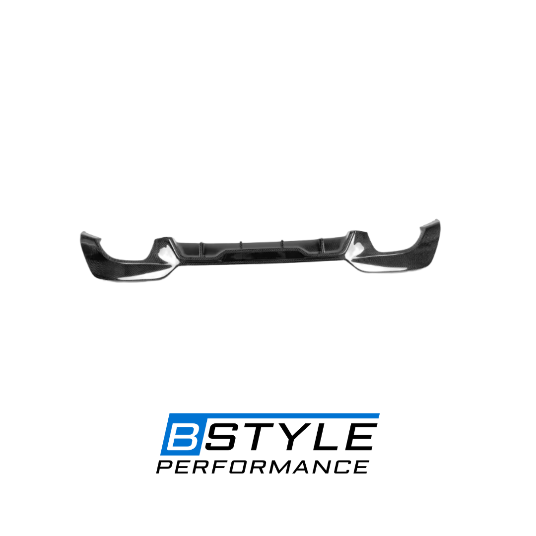 BMW 3 Series G20 G28 M340 MP Style Carbon Fiber Rear Diffuser