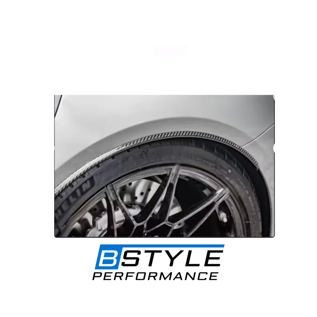 BMW G80 M3 G82 M4 Dry Carbon Fiber Wheels with Extended Arches & Mud Flaps