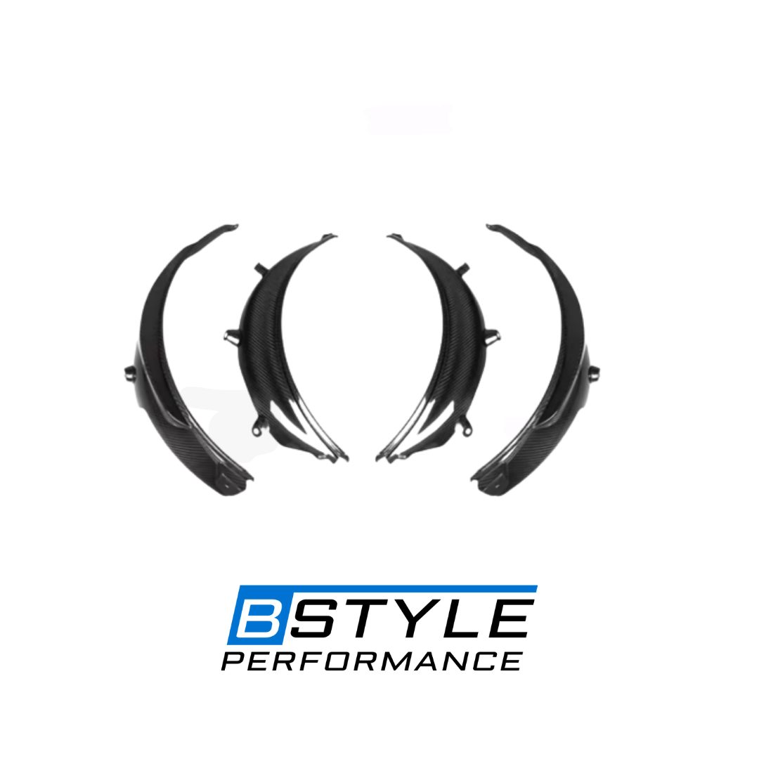 BMW G80 M3 G82 M4 Dry Carbon Fiber Wheels with Extended Arches & Mud Flaps