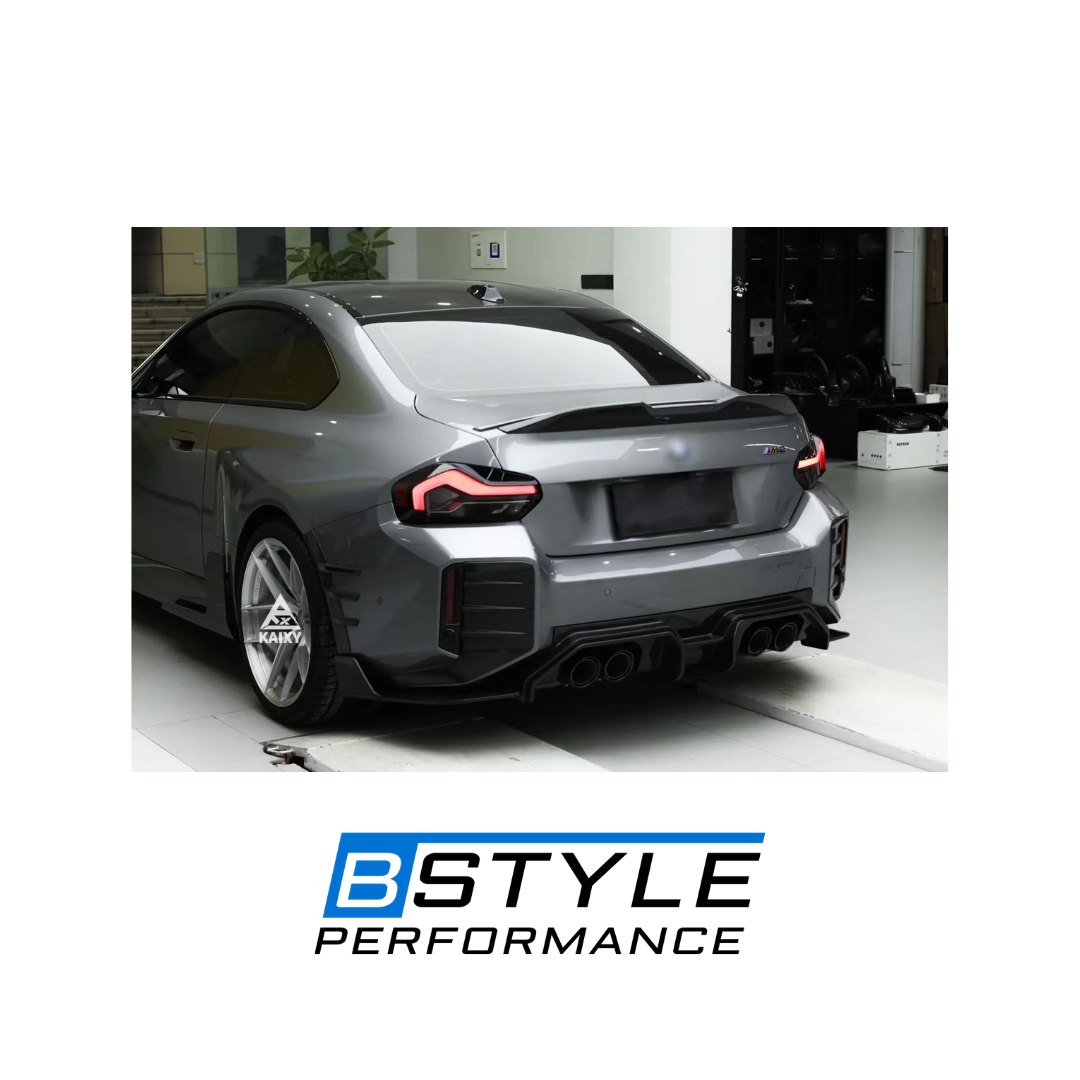 BMW G87 M2 AD-Style Dry Carbon Fiber Rear Diffuser