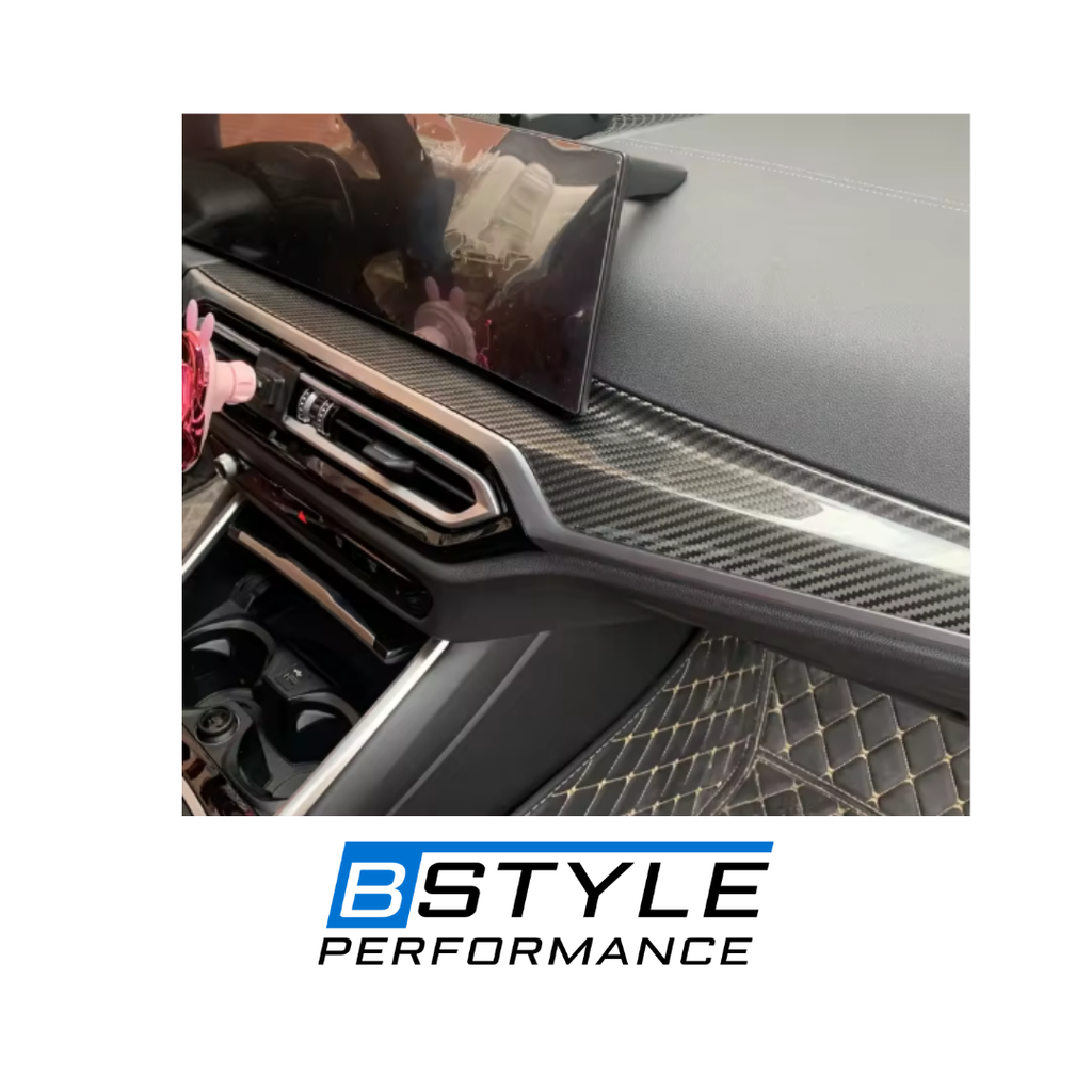 BMW G20/G22/G42/G80/G82 Carbon Fiber Interior Trim Kit – 7 Pieces Dry Carbon Adhesive