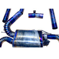 BMW 3 Series 2010-2021 Catback Exhaust System with Valve Muffler Catback Titanium