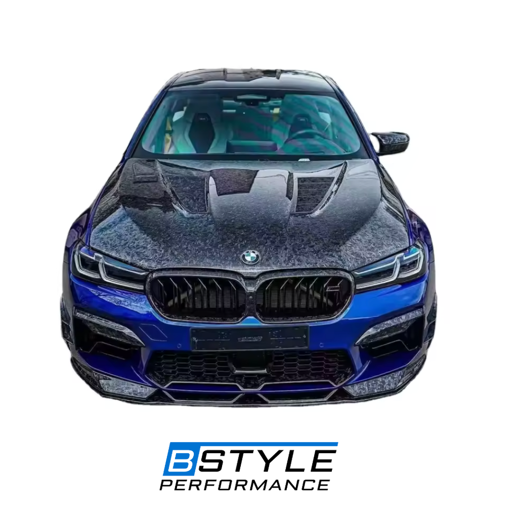 BMW F90 M5 / G30 MH Style Forged Dry Carbon Fiber Hood (Bonnet) 2017-2023