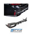 BMW F90 M5 / G30 Wet Carbon Fiber Rear Bumper Diffuser