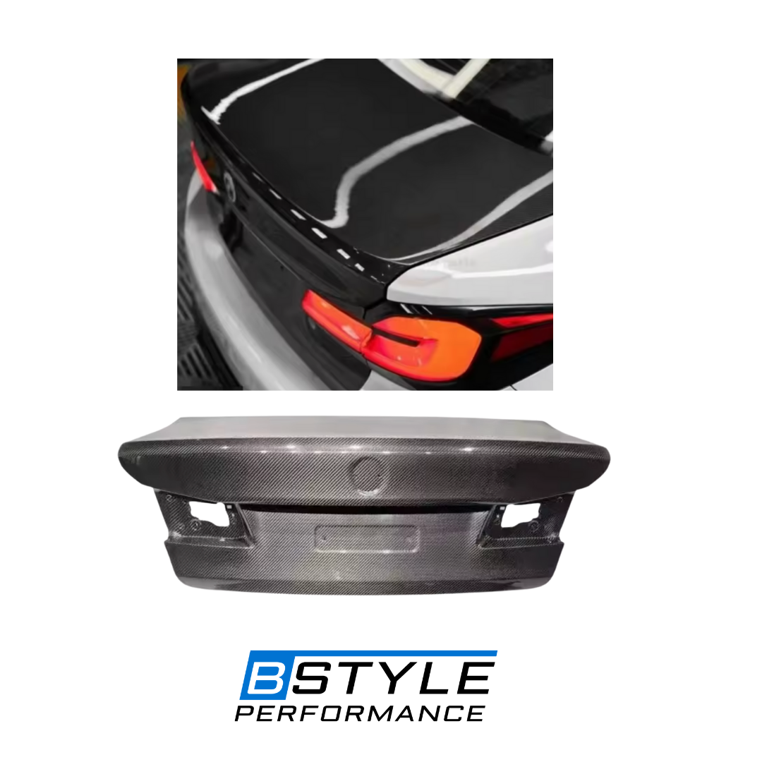 BMW F90 M5 / G30 OEM Style Dry Carbon Fiber Rear Trunk Cover