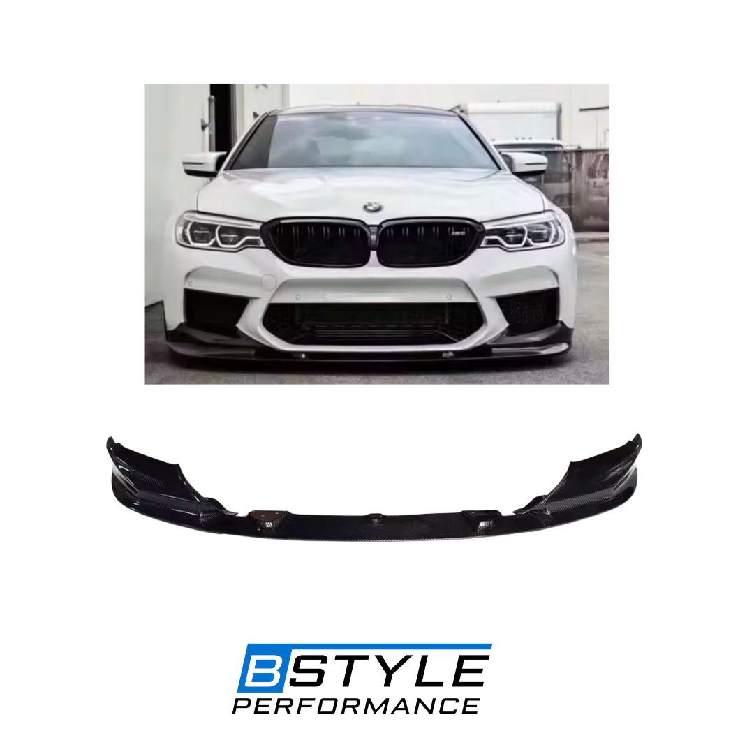 BMW F90 M5 Dry Carbon Fiber Front Bumper Lip