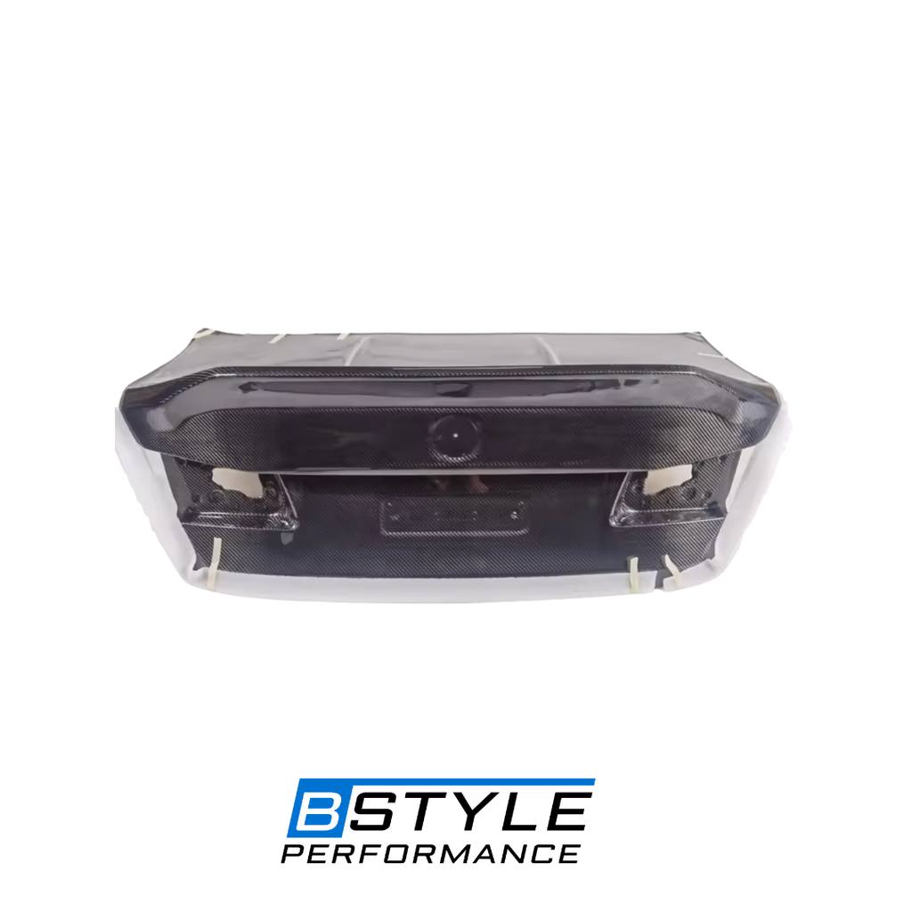 BMW F90 M5 / G30 CSL Style Dry Carbon Fiber Rear Trunk Cover