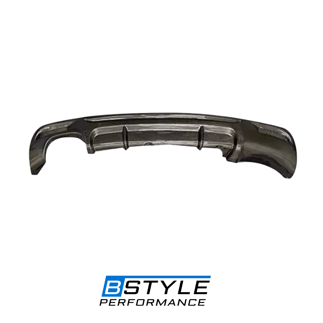 BMW 1 Series E82 Carbon Fiber Rear Diffuser (Single Exit)