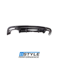 BMW 1 Series E82 Carbon Fiber Rear Diffuser (Dual Exit)