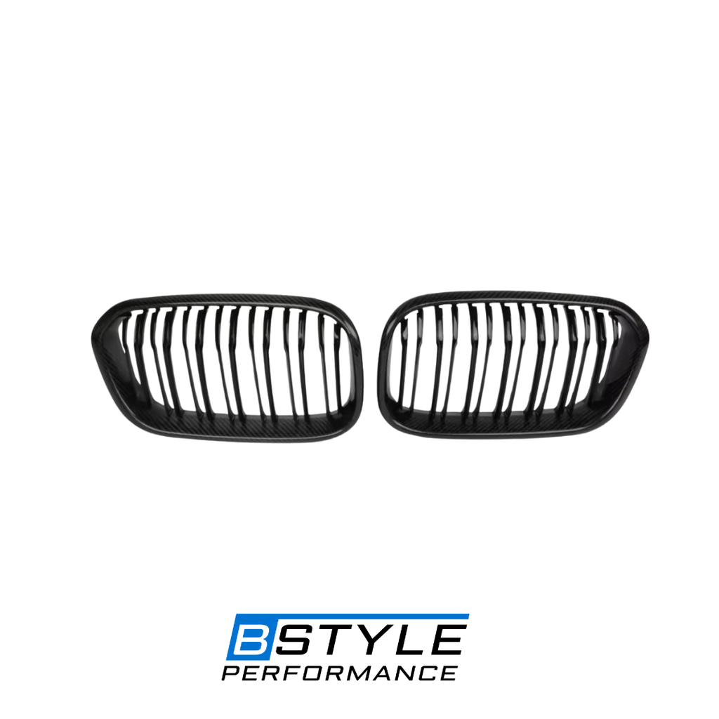 BMW 1 Series F20 LCI Carbon Fiber Front Bumper Grille 2015–2016
