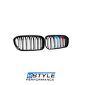 BMW 1 Series F20 LCI ABS Gloss Black Front Bumper Grille M Colors