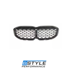 BMW 1 Series F40 Gloss Black Diamond Style Front Kidney Grille