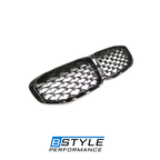 BMW 1 Series F40 Gloss Black Diamond Style Front Kidney Grille