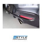 BMW 1 Series F20 LCI 3D Style Carbon Fiber Rear Diffuser