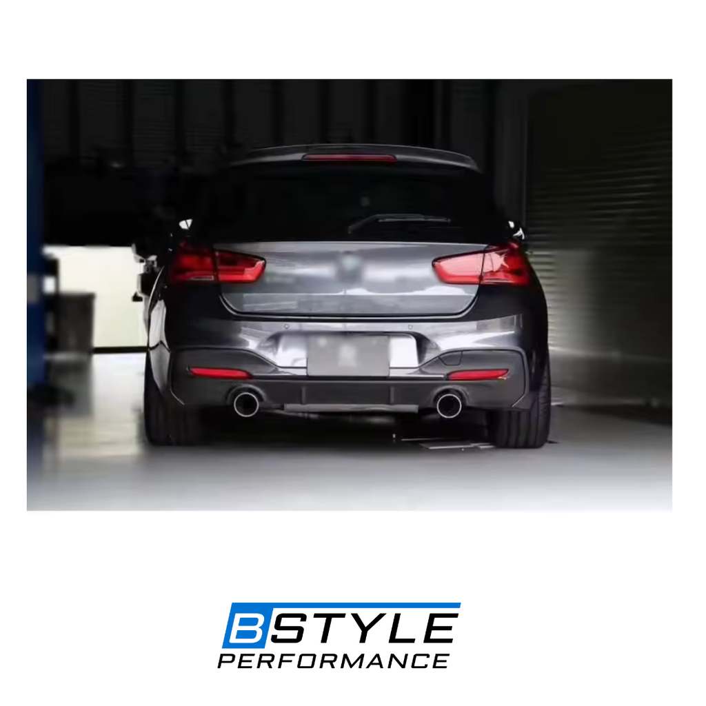 BMW 1 Series F20 LCI 3D Style Carbon Fiber Rear Diffuser