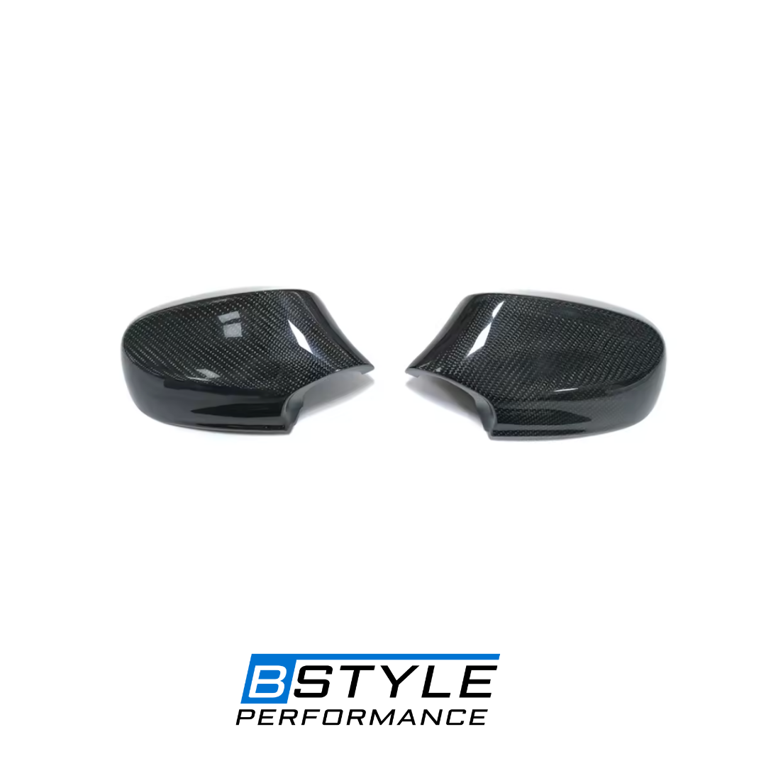 BMW 1 Series E82 E87 E88 Carbon Fiber Left Side Mirror Replacement Cover 2010–2011