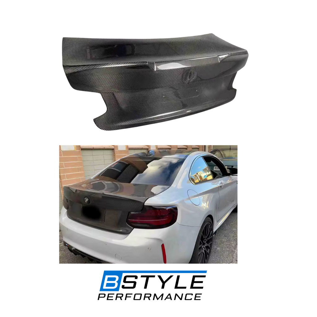 BMW F87 M2 M2C Carbon Fiber Rear Trunk Lid Conversion Kit 2016–2020