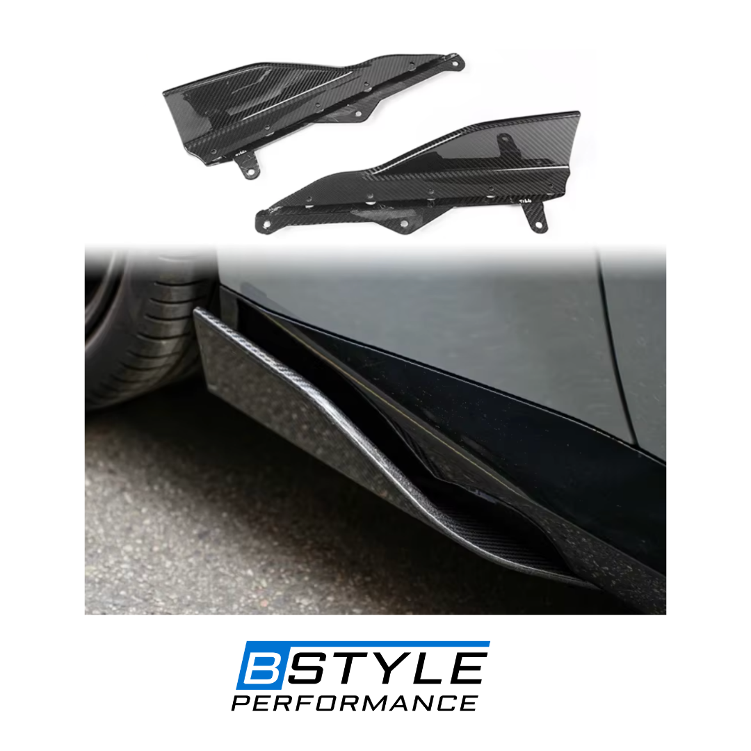 BMW 2 Series G42 / G87 Dry Carbon Fiber Side Skirts 2023+