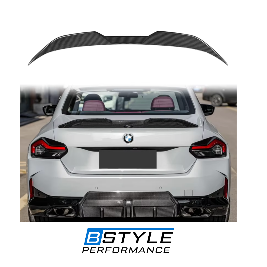 BMW 2 Series G42 / G87 Dry Carbon Fiber Rear Spoiler 2023+