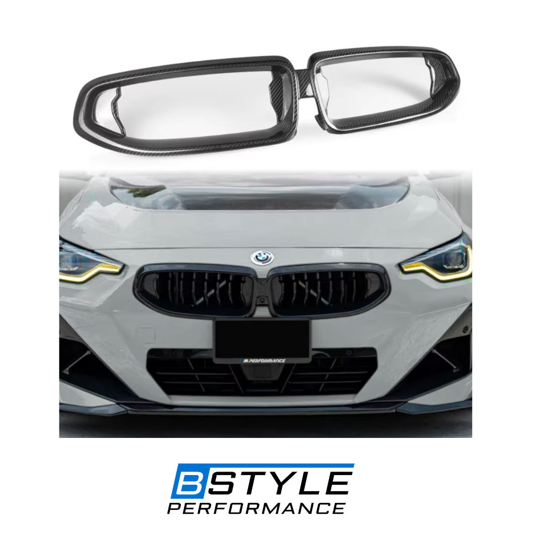 BMW 2 Series G42 Dry Carbon Fiber Center Grille 2023+
