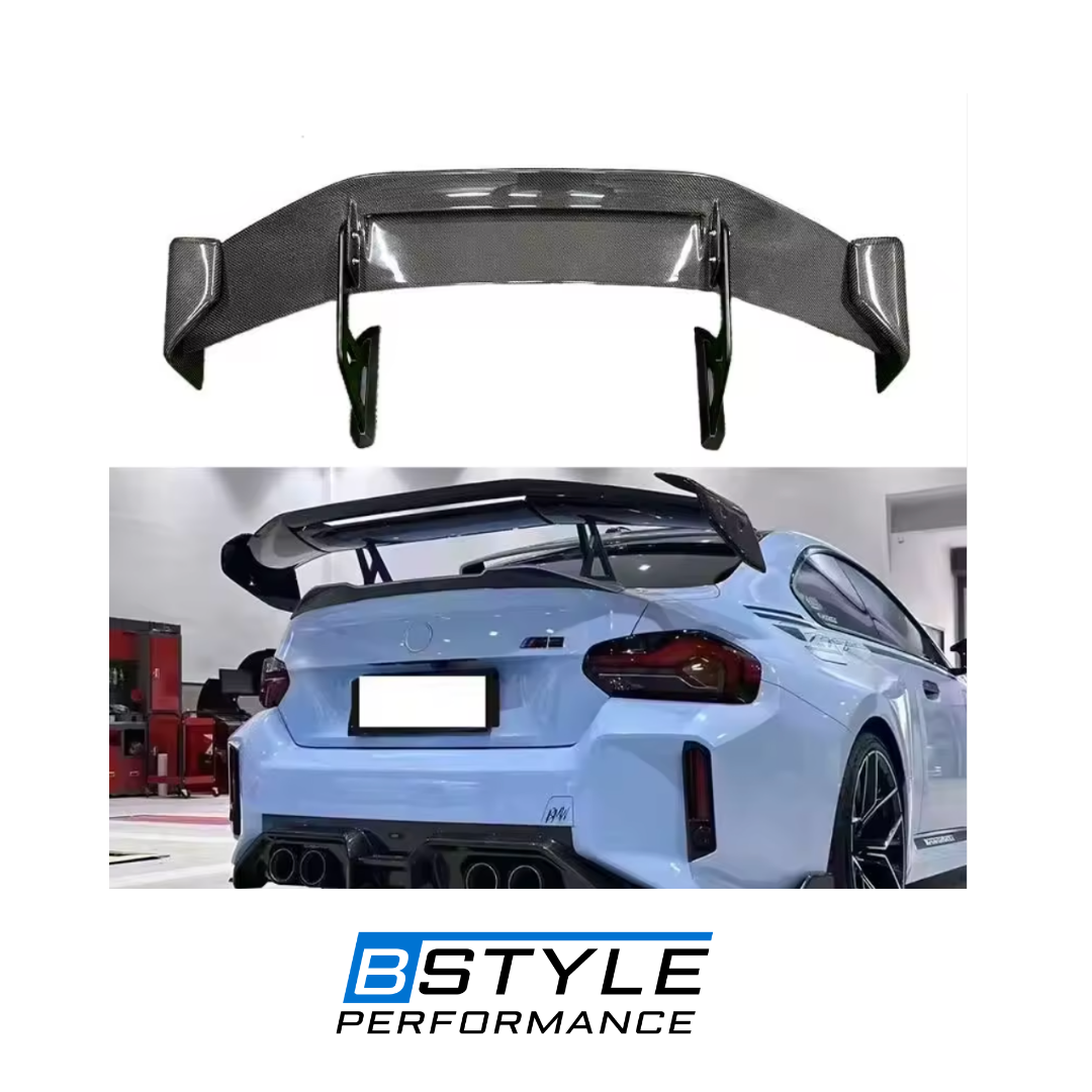 BMW 2 Series G42 G87 AD Style Carbon Fiber Rear Spoiler 2023+