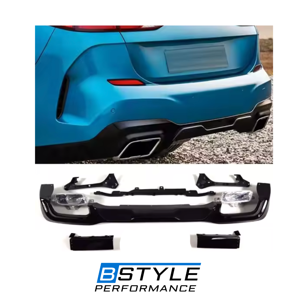 BMW 2 Series F44 M235i Carbon Fiber MP Style Rear Bumper Diffuser 2020–2024