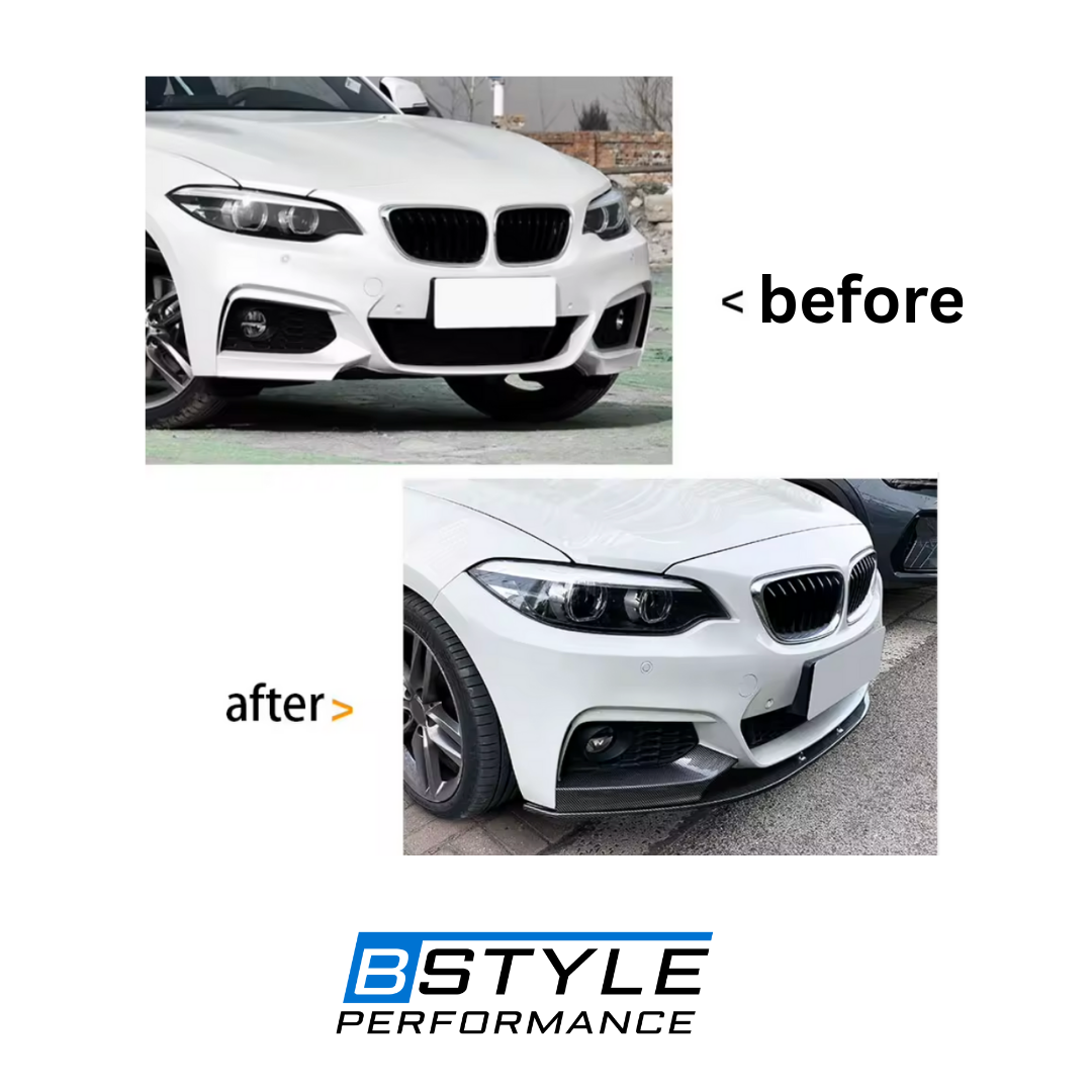 BMW 2 Series F22 F23 M Sport Front Lip Splitter Conversion Kit