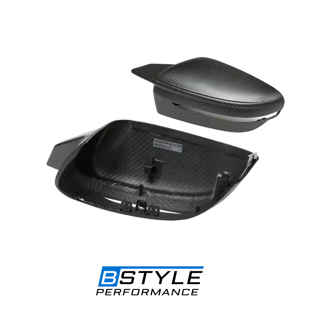 BMW 2 Series G42 Dry Carbon Fiber Mirror Covers 3 Style Options