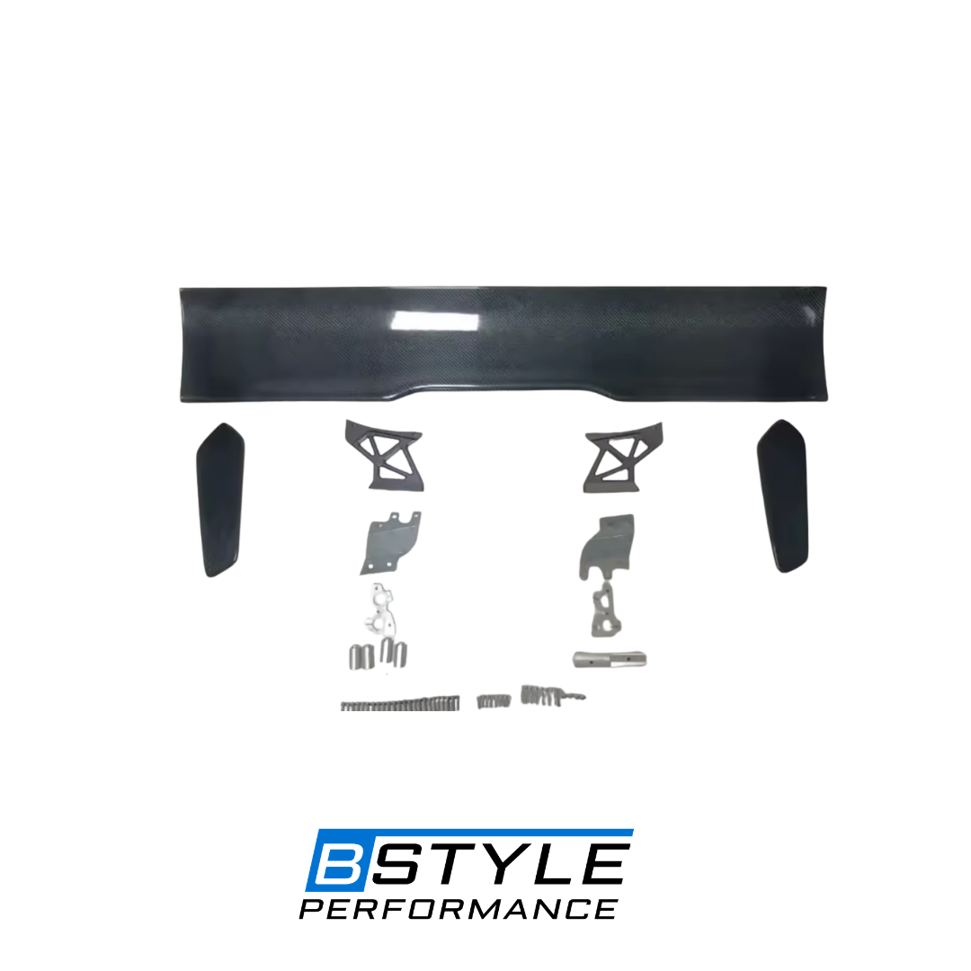 BMW GTS Type Wet Carbon Fiber Rear Wing Trunk Universal Spoiler