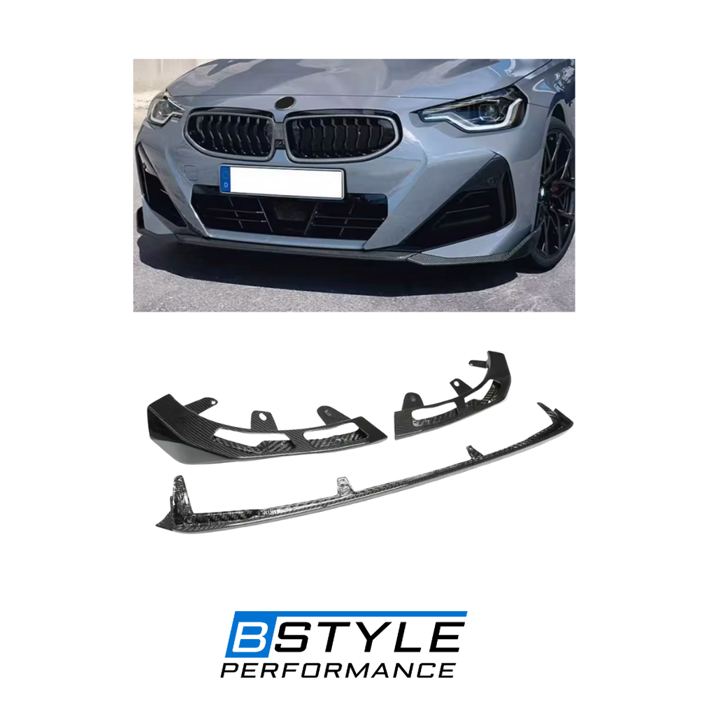 BMW 2 Series G42 Carbon Fiber Front Lip