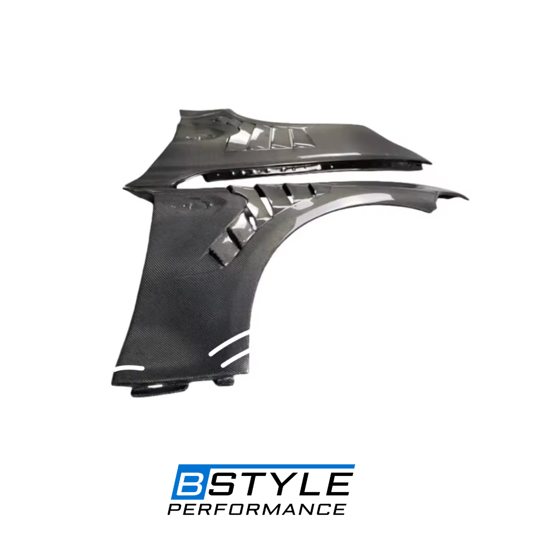 High-quality MP Style Dry/wet Carbon Fiber Side Mudguards/fender for F87 M2 M2C Perfect Accessories Conversion Kit.