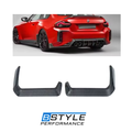 High-quality Automotive Rear Bumper Dry Carbon Fiber Exterior Decoration for the BMW M2 G87 Conversion Kit.