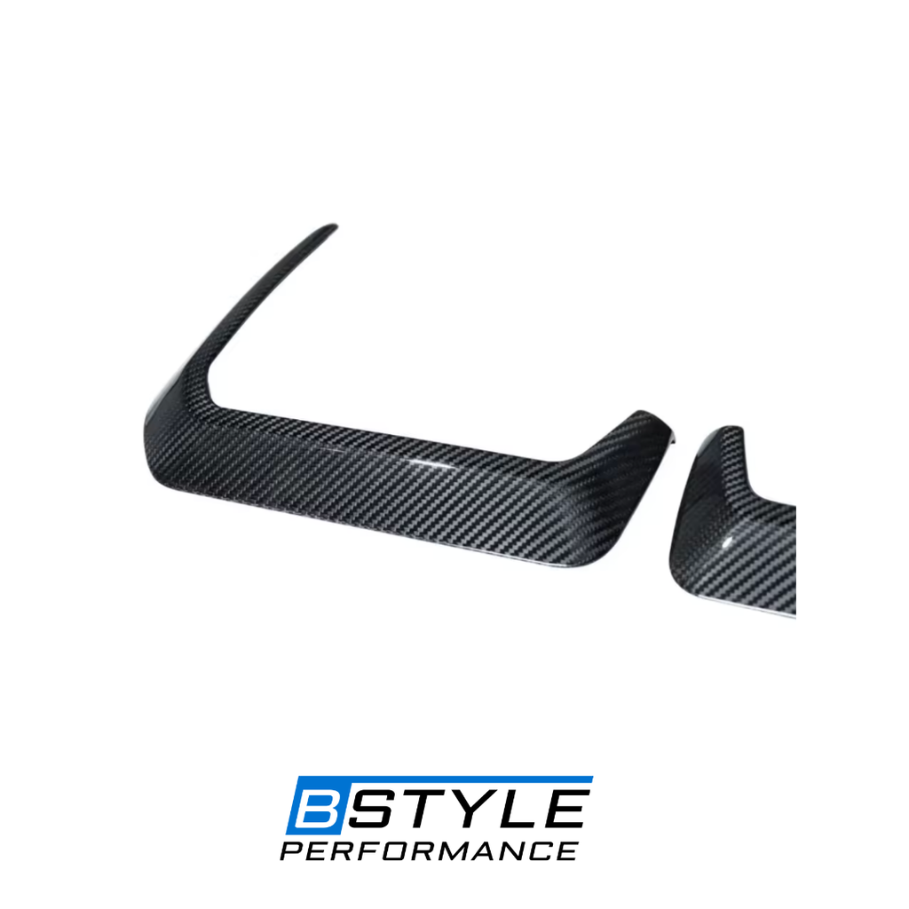 High-quality Automotive Rear Bumper Dry Carbon Fiber Exterior Decoration for the BMW M2 G87 Conversion Kit.