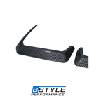 High-quality Automotive Rear Bumper Dry Carbon Fiber Exterior Decoration for the BMW M2 G87 Conversion Kit.