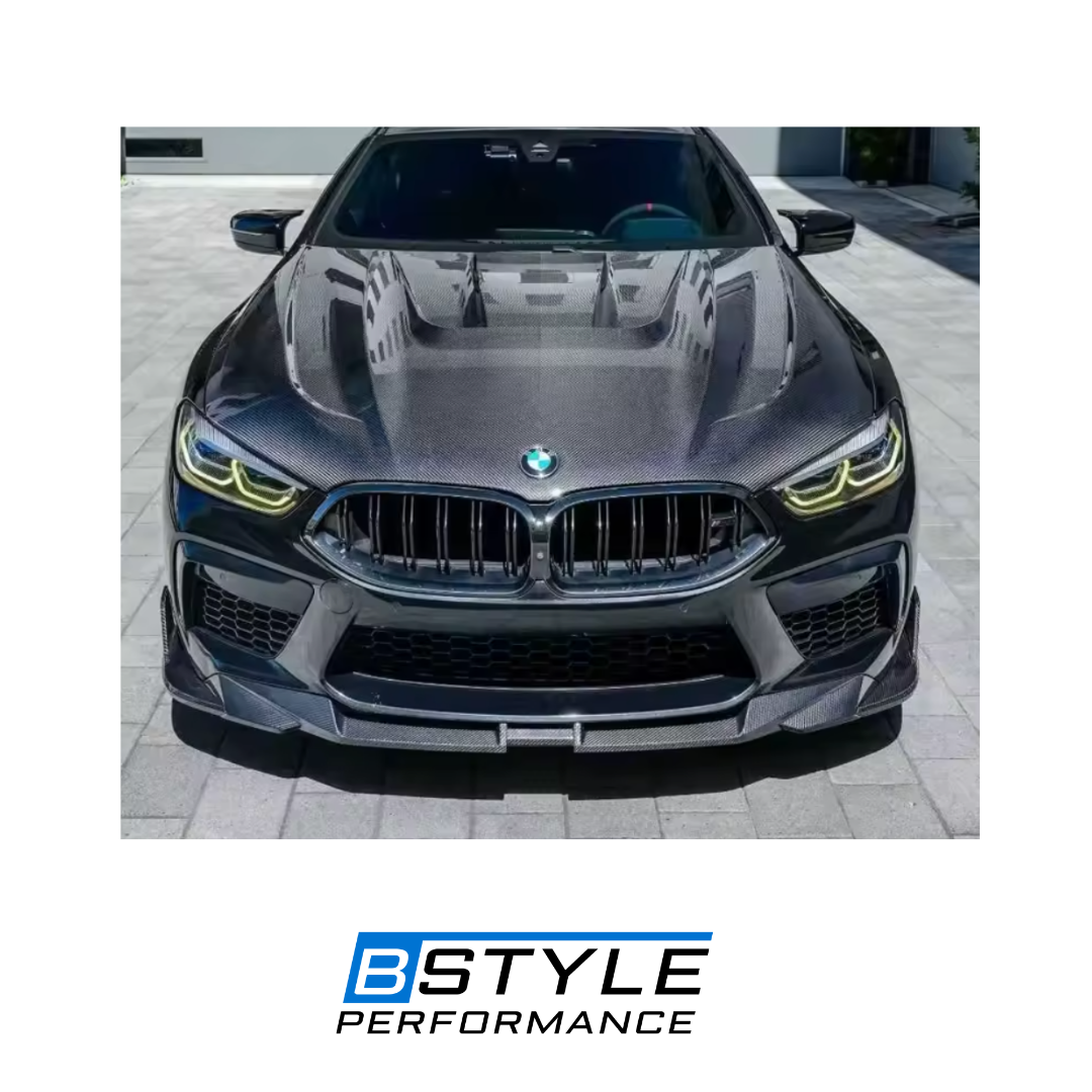 BMW 8 Series G14 / G16 & M8 F91 / F92 / F93 Dry Carbon Fiber Hood Bonnet