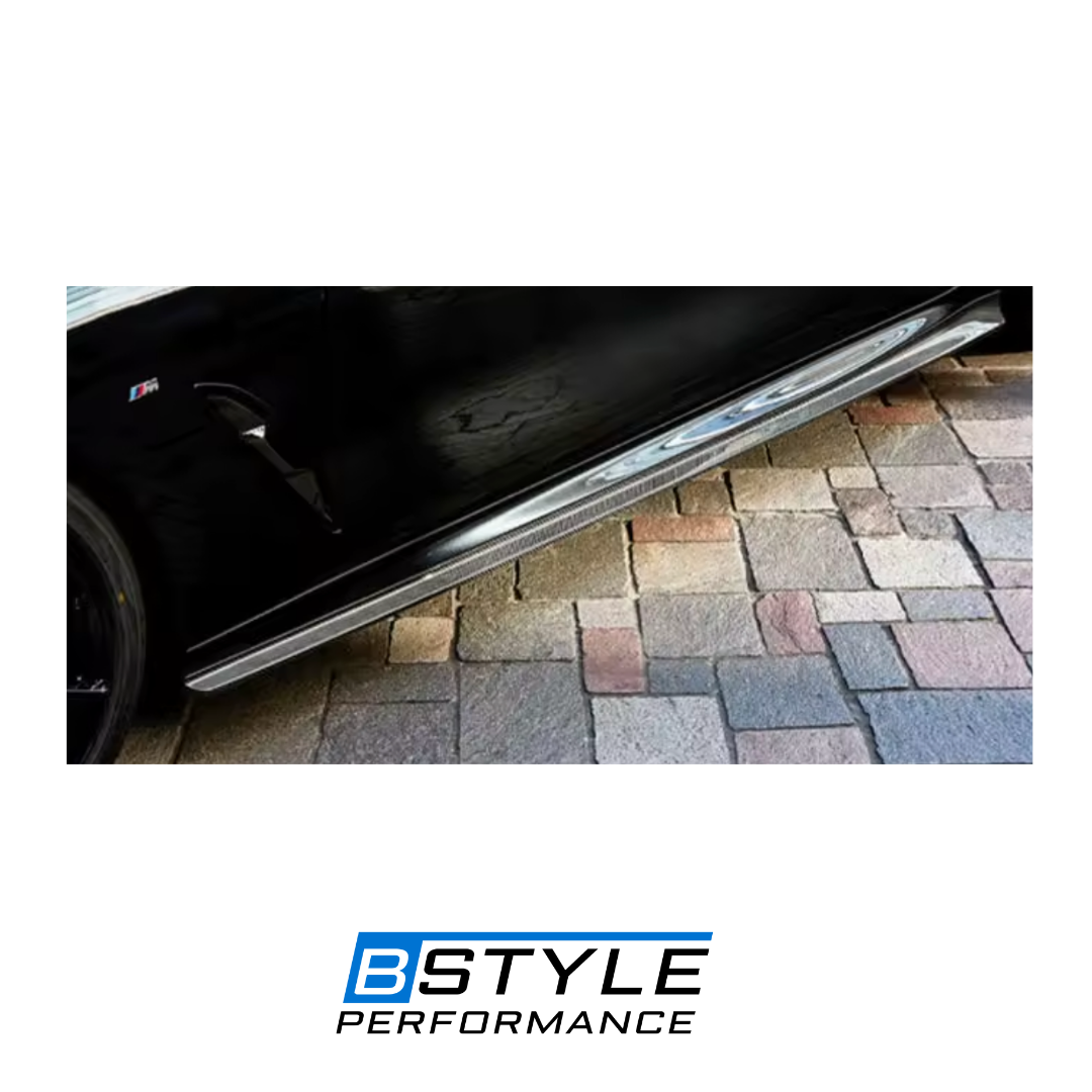 BMW 8 Series G14 / G15 / G16 3D-Style Carbon Fiber Side Skirts