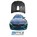 BMW 8 Series G14 / G15 / G16 & M8 F91 / F92 Carbon Fiber Hood – Transparent Style