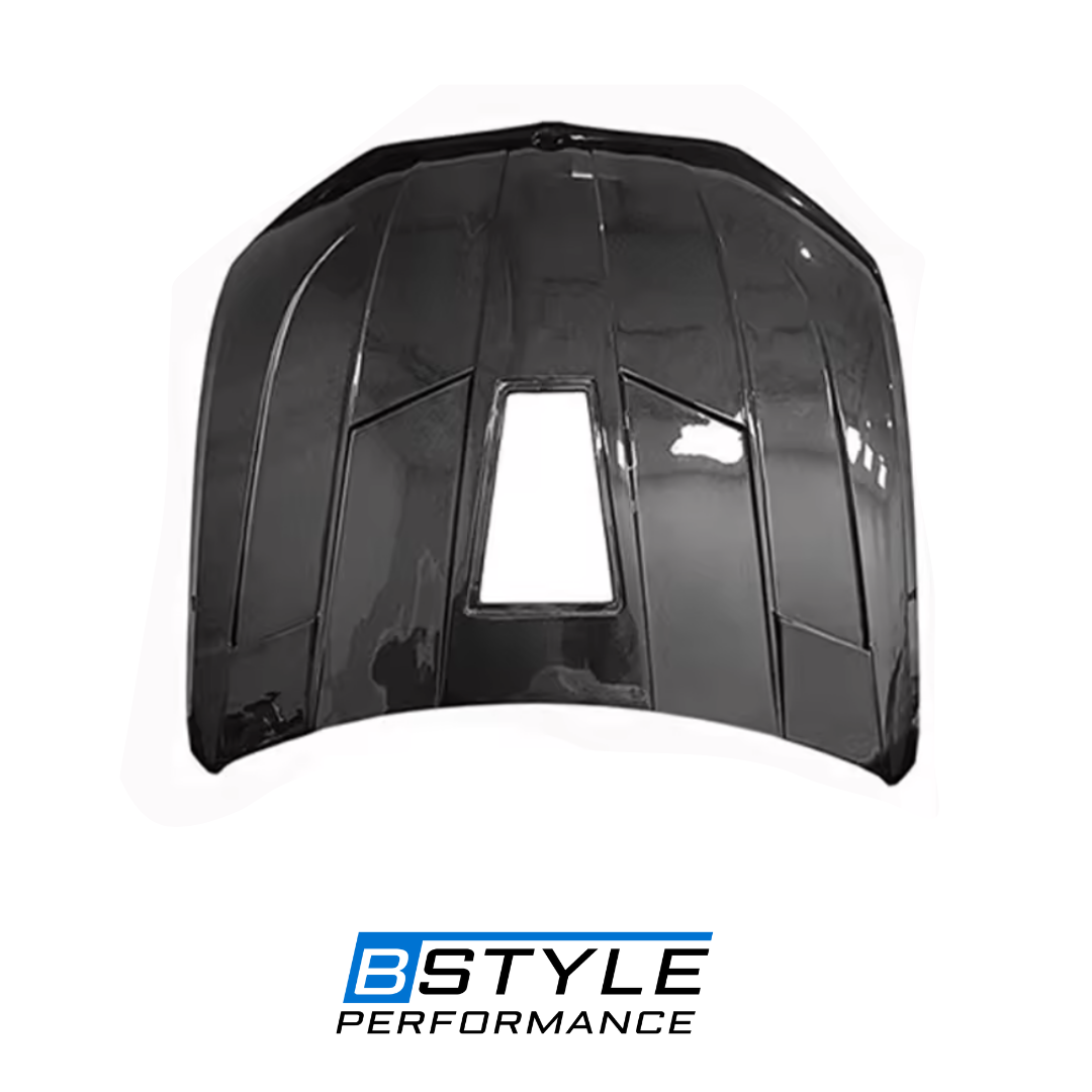 BMW 8 Series G14 / G15 / G16 & M8 F91 / F92 Carbon Fiber Hood – Transparent Style