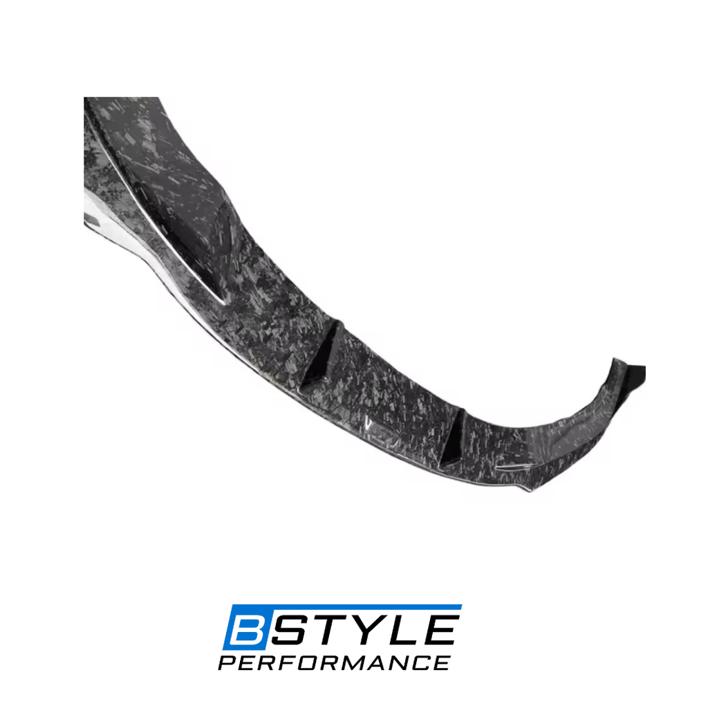 BMW 8 Series G14 / G15 / G16 Forged Carbon Front Lip Splitter