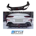 BMW 8 Series G14 G15 G16 Carbon Fiber Rear Diffuser F1 Light