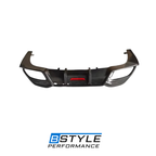 BMW 8 Series G14 G15 G16 Carbon Fiber Rear Diffuser F1 Light