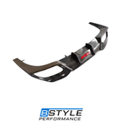BMW 8 Series G14 G15 G16 Carbon Fiber Rear Diffuser F1 Light