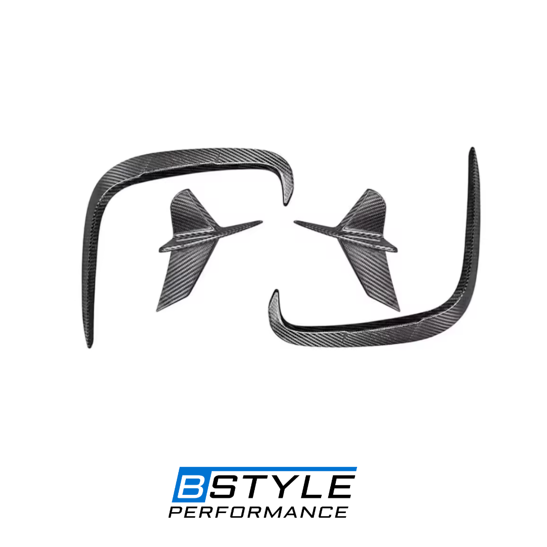 BMW 8 Series G14 G15 G16 Carbon Fiber Rear Bumper Air Blade