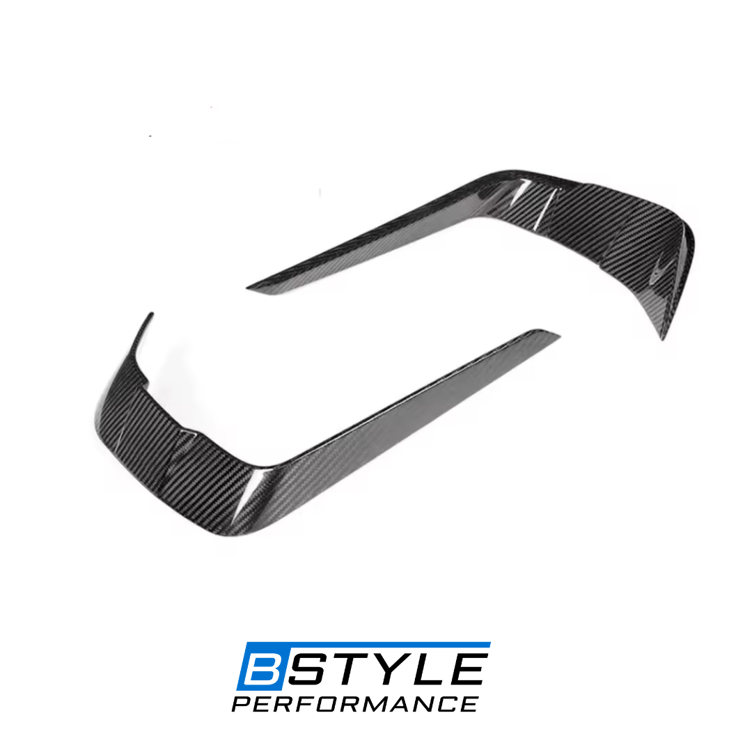 BMW 8 Series G14 / G15 / G16 Carbon Fiber Front Bumper Trim / Exterior Decoration – M Sport