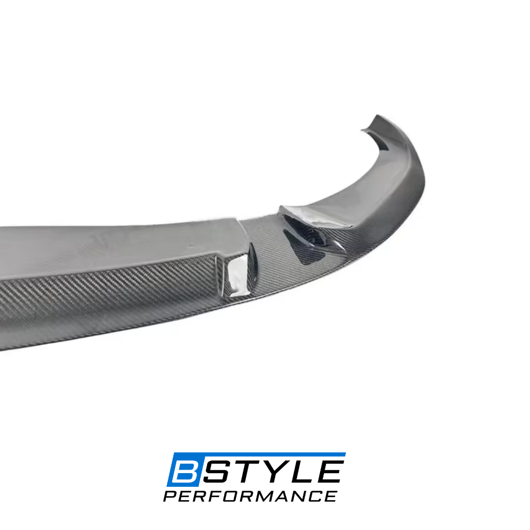 BMW 8 Series Carbon Fiber Front Lip Splitter 2018–2025