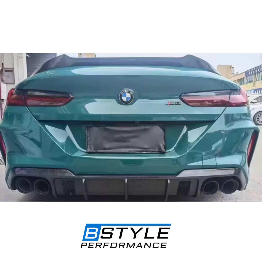BMW 8 Series M8 Dry Carbon Fiber Rear Trunk Spoiler